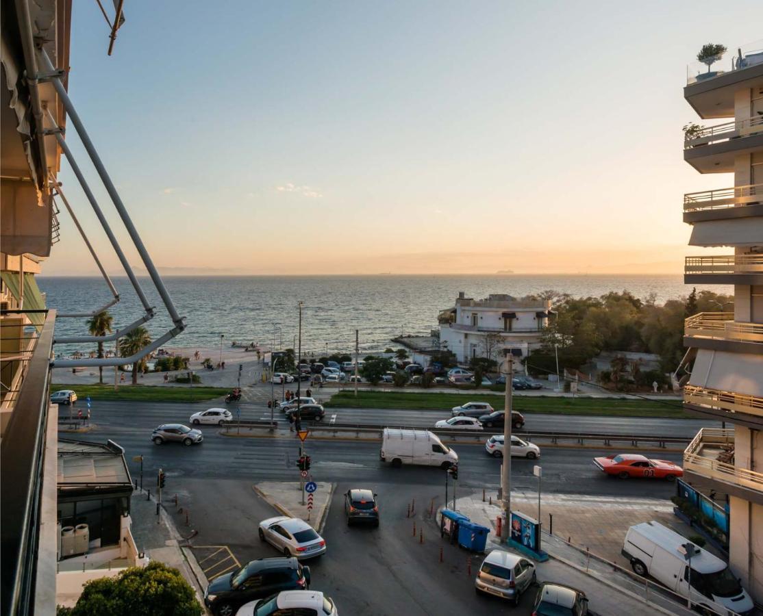 Flisvos Elite Seafront Luxury Apartment Atena Exterior foto