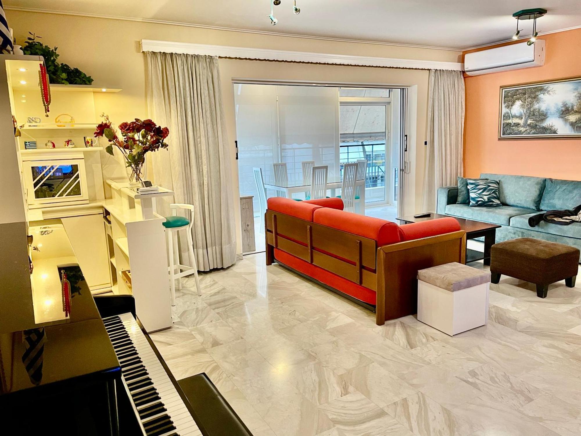 Flisvos Elite Seafront Luxury Apartment Atena Exterior foto